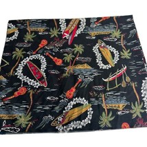 Roundy Bay Hawaiian Print Floral Surf Swimsuit Cover Skirt Wrap Sarong P... - $24.74