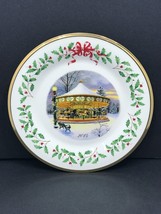 Lenox Annual Collectors Plate 2014 Holiday Carousel Made in USA WinterMagic - $39.60