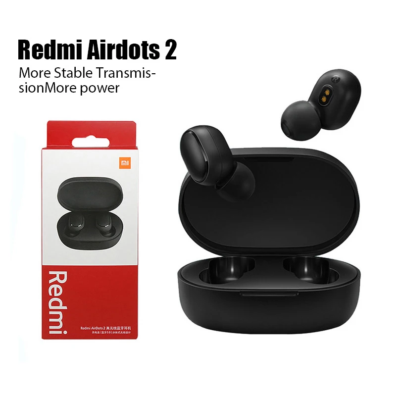 Game Fun Play Toys New A Redmi Airdots 2 Wireless Bluetooth Headset with Mic Noi - £23.18 GBP