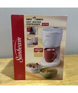 Sunbeam Hot Shot 6170 Hot Water Dispenser 16oz Fast Heating White NOS - $2,723.91 MXN