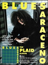 Blues Saraceno 1992 The Plaid Album advertisement 8 x 11 ad print 2B - $4.23