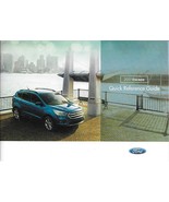 2017 Ford ESCAPE Quick Reference Guide book only US 17 no manual - $133.25 MXN