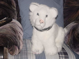 15&quot; Siegfried &amp; Roy Kabal White Tiger Plush Stuffed Toy Rare - £58.37 GBP