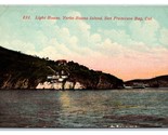 Light House Yerba Buena Island San Francisco CA UNP DB Postcard W4 - $2.92