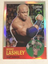 Bobby Lashley WWE Heritage Chrome Topps Trading Card 2007 #34 - £1.56 GBP