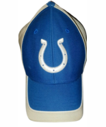 NFL Apparel Indianapolis Colts Embroidered Adjustable Gray Blue Hat Cap - €8,59 EUR