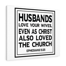   Loved The Church Ephesians 5:25 Bible Verse Canvas Christian W - £59.41 GBP+