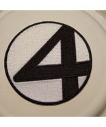 Fantastic 4 Patch~4&quot; Round~Embroidered Applique~Marvel~Iron or Sew on - $85.98 MXN