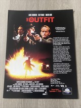 The Outfit Original Press Kit Sheet 8.5x11” Video Store Promo CV JD - $10.07