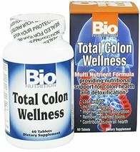 Bio Nutrition Total Colon Wellness Tabs, 60 Count - £15.47 GBP