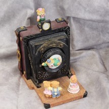 Musical Box Camera Bears  1993  It&#39;s a Small World Music - £13.27 GBP