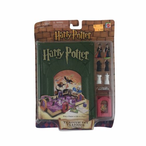 2001 Mattel Harry Potter Sorcerer's Stone Through The Trapdoor Game New In Box - $23.12