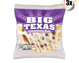 3x Packs Cloverhill Bakery Big Texas Cinnamon Flavor Rolls 4oz Fast Ship... - $12.11
