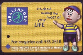 Health Zone S&#39;pore TransitLink Train/Bus Card - $14.00
