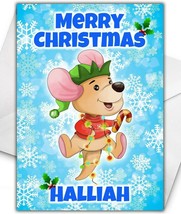 KANGA ROO Personalised Christmas Card - Disney Personalised Christmas Card - $4.10