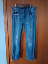 Judy Blue Jeans Womens 13/31 Blue Denim Straight 5 Pocket JB8273MD - £19.65 GBP