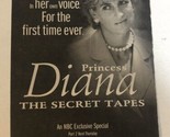 Princess Diana The Secret Tapes Vintage Tv Guide Print AdTPA23 - £4.66 GBP