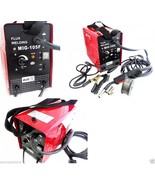 MIG 105 FLUX CORE WIRE MIG WELDING MACHINE 90AMP NO GAS WELDER w/Cooling... - $219.42 CAD
