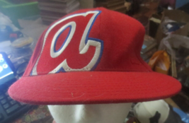 American Needle Atlanta Braves Baseball Cap Hat 7 3/4 Cooperstown Pro Model - £21.92 GBP