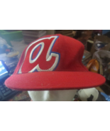 American Needle Atlanta Braves Baseball Cap Hat 7 3/4 Cooperstown Pro Model - £21.83 GBP