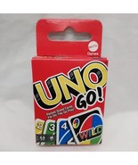 Mattel Uno Go! Miniature Travel Family Card Game Sealed - $12.21 CAD