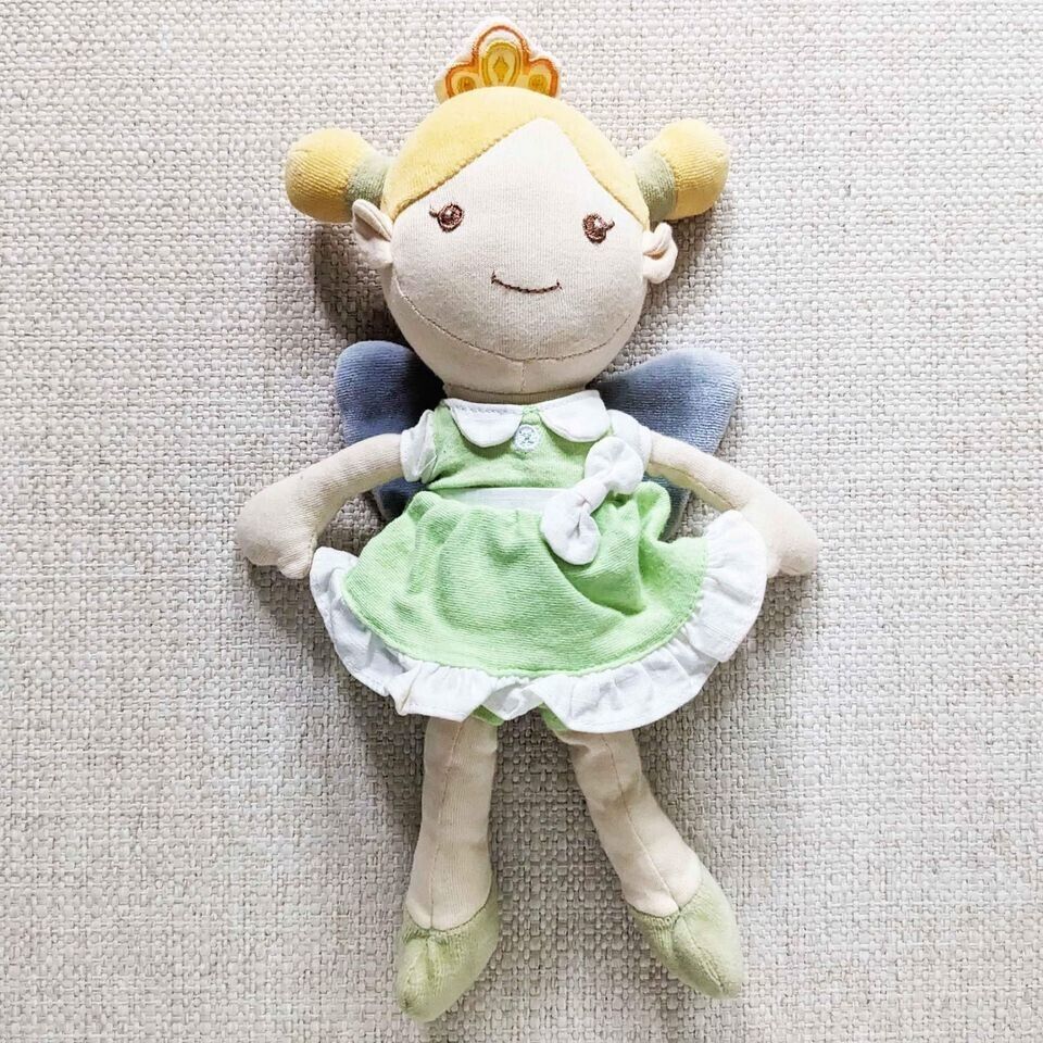 My Natural Good Earth Fairy Doll - Blonde Princess 11" Plush Lovey Doll Boutique - $19.79