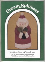 Santa Claus Lane #145 Pattern Wall or Door Hanging Full Size 1988 Dream Spinners - $7.99