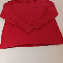 COLUMBIA Grow A Pair Graphic Men's Red Cotton Long Sleeve T-Shirt Size Large image 8
