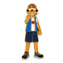 Pokemon Enamel Pin: Ash Ketchum Grinning - £15.90 GBP