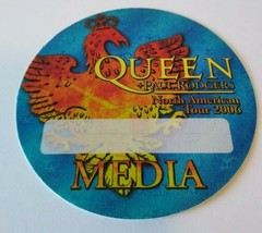 Queen Backstage Pass American Tour Paul Rodgers Original 2006 Hard Rock Blue - £16.03 GBP