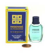 INSENSE Ultramarine by Givenchy EDT Splash Mini 7 ml~1/4 oz New in Box - $17.46 CAD
