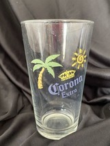 Corona Extra 5.75&quot; Tall 16oz Beer Glass Stein Pub Bar Man-Cave - £7.68 GBP