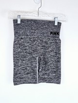 Pink Victorias Secret Cool Comfy Womens Bike Shorts Long Gray S Heathered - £12.76 GBP