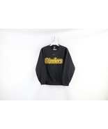 Vintage Nike Boys Medium Faded Spell Out Pittsburgh Steelers Football Sw... - $34.60
