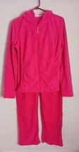 Danskin Now Fleece Jogger Full Zip Jacket And Pant Set Women&#39;s Size M (8... - $477.54 MXN
