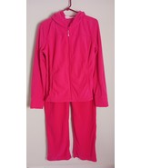 Danskin Now Fleece Jogger Full Zip Jacket And Pant Set Women&#39;s Size M (8... - $477.54 MXN