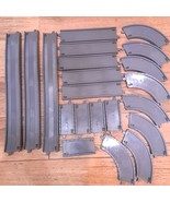Thomas &amp; Friends Train grey track set slope curve straight Trackmaster M... - $58.40 CAD
