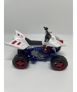 2010 Hasbro Captain America Cruisers Trail Trooper BIKE QUAD ATV - $221.51 MXN