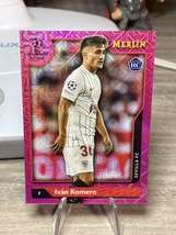 2021-22 Topps Merlin Rookie RC Ivan Romero Pink Mojo Refractor /275 RC #6 - £2.99 GBP