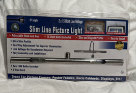 Picture Light 16” Slimline Good Earth Lighting Inc New Old Stock Vintage - £55.00 GBP