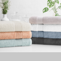 Turkish Towels Signature Collection 6-Piece Bath Towel Set - £55.45 GBP