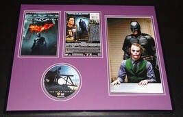 The Dark Knight 2008 Framed DVD &amp; Photo Display Heath Ledger Christian Bale - £59.50 GBP