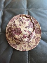 Vintage Jiffy Roll Up Pellon Lined Bucket Hat Made in USA All Over Floral Print - £30.36 GBP