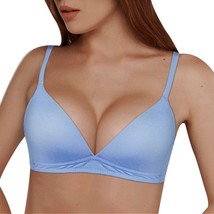 3 pieces Seamless Sexy Bra Woman Bra Underwear style 1-blue 70A - £6.24 GBP