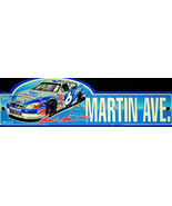 Mark Martin Plastic Street Sign (Martin Ave.) with Mounting Holes - $12.19