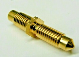 QTY10 Brass Nozzle 4MMID 35L 6MMHEX M6 7 Thread 0.4 Tip 3D Printer Usa Expedite - £5.53 GBP