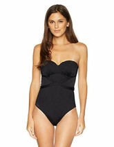 Derek Lam 10 Crosby Molded Cup Maillot with Body Wrap Tie One-Piece Swim ( XS ) - £80.64 GBP