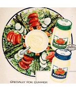 1953 A&amp;P Ann Page Salad Dressing Mayonnaise Advertisement Condiments DWLL5 - $372.19 MXN