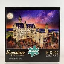 Buffalo 1000 Piece Jigsaw Puzzle SIGNATURE Neuschwanstein "Once Upon a Time" - $10.44