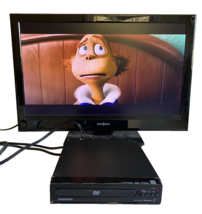 Magnavox DVD Player MDV2100  No Remote Black Small 8&quot; X 10&quot; Inches in Size - £13.95 GBP